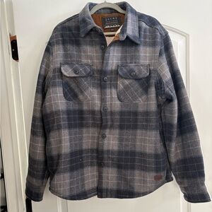 Jachs New York Blue and Brown Shirt Jacket